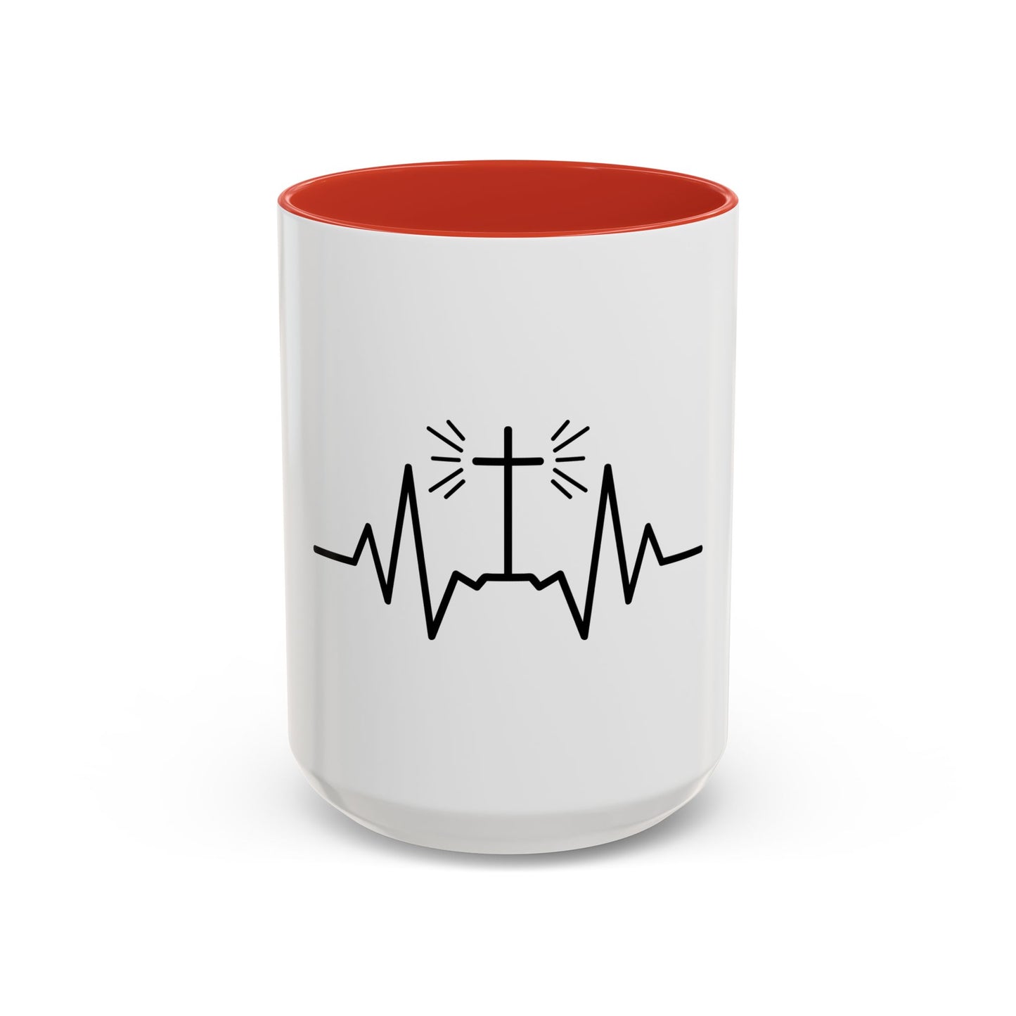 Heartbeat of the Cross Coffee Mug