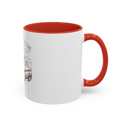 I lift my eyes to the hills Coffee Mug