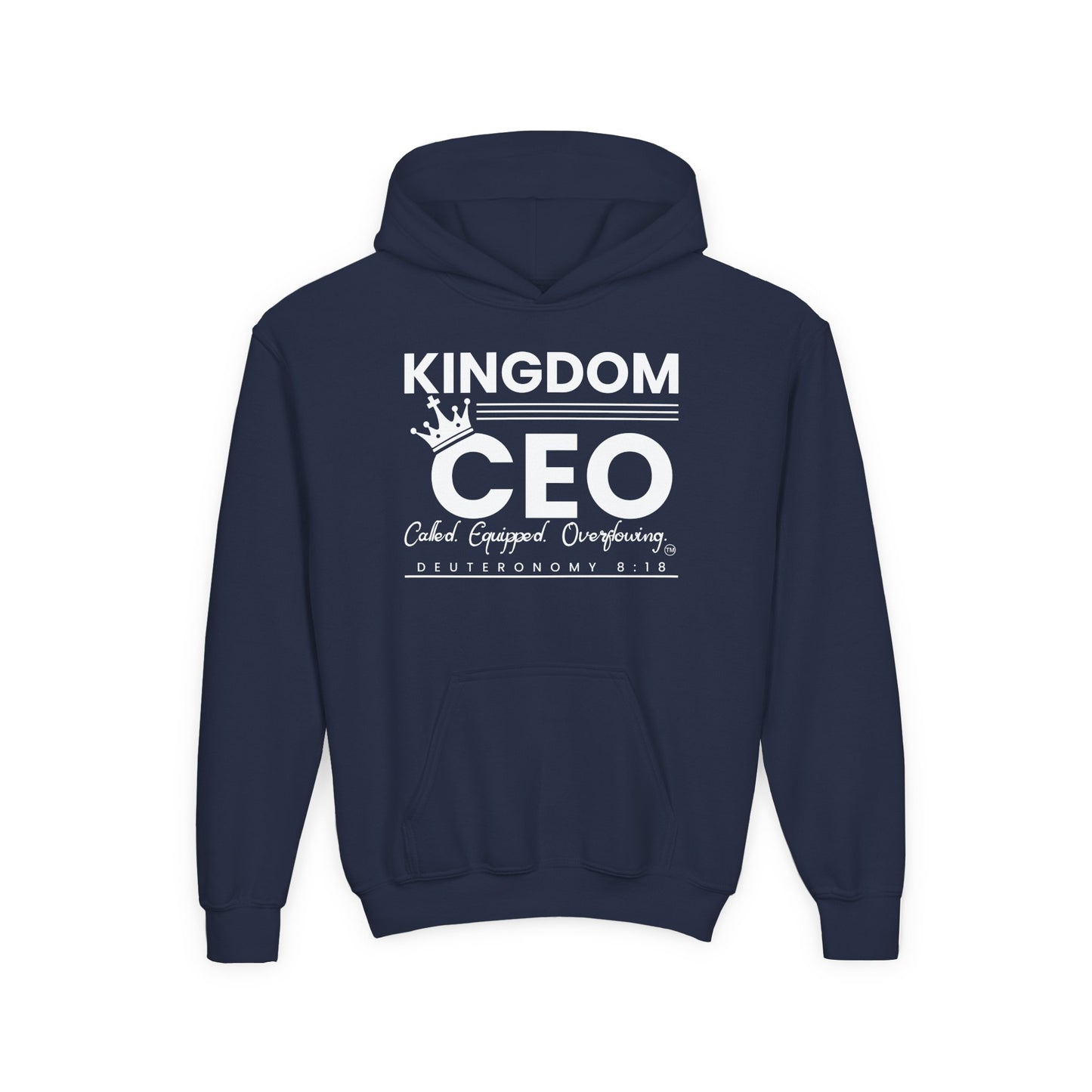 CEO: Christ Empowers Ownership Youth Hoodie