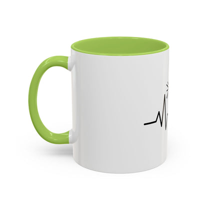 Heartbeat of the Cross Coffee Mug