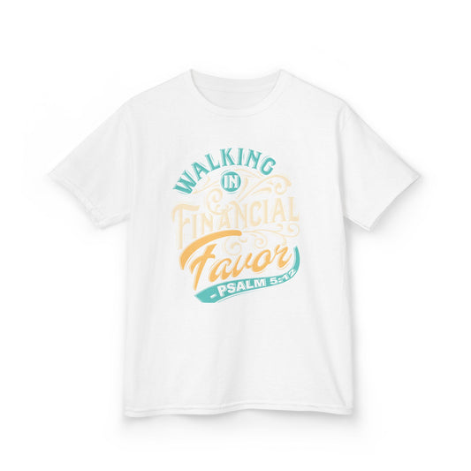 Walking in Financial Favor Kids Tee