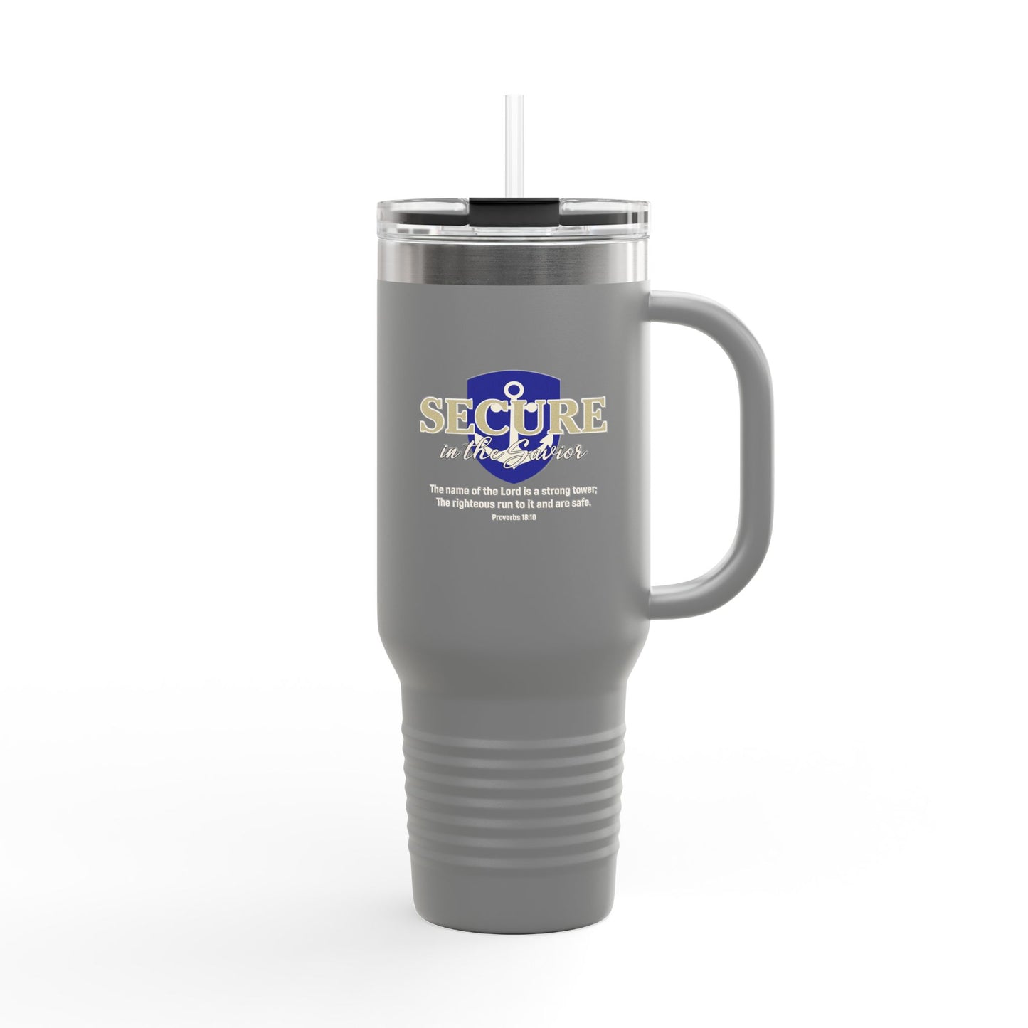 Secure in the Savior Travel Mug
