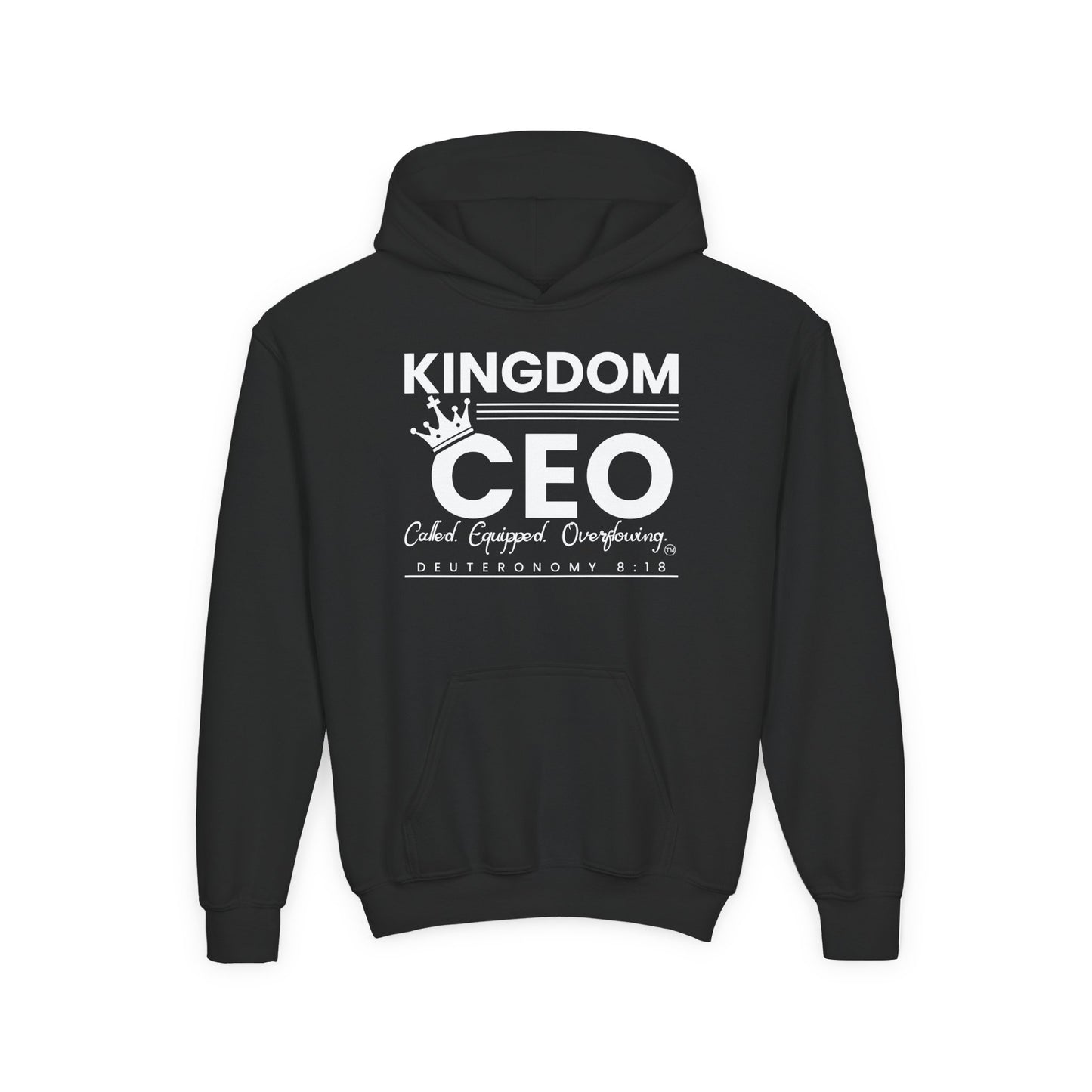 CEO: Christ Empowers Ownership Youth Hoodie