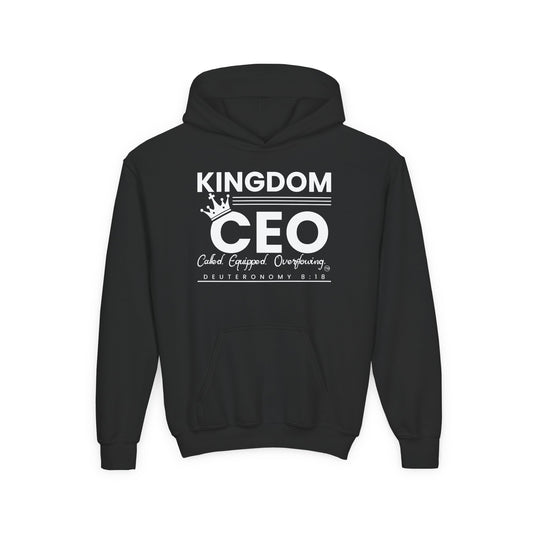 CEO: Christ Empowers Ownership Youth Hoodie