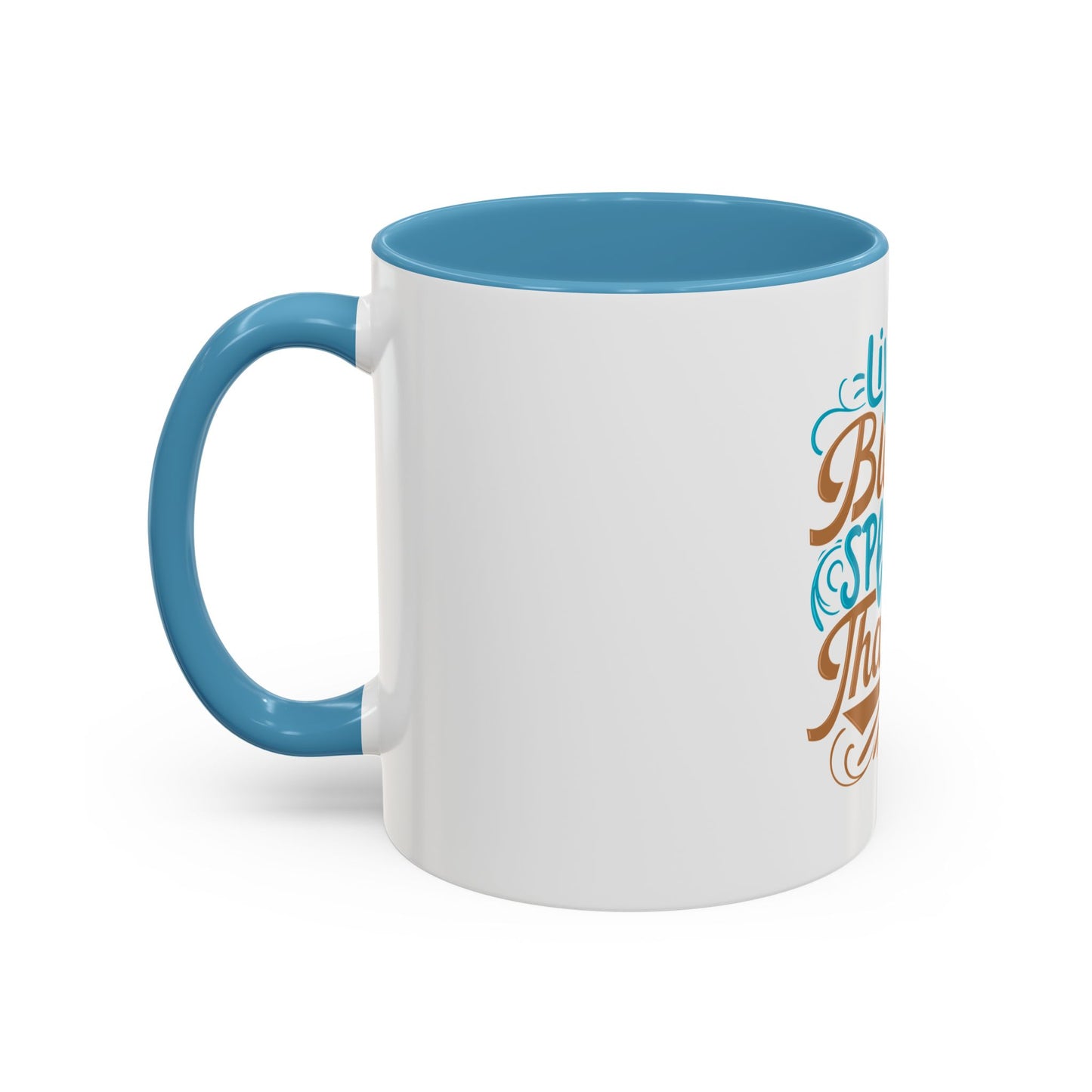 Living Blessed, Speaking Thankful Coffee Mug