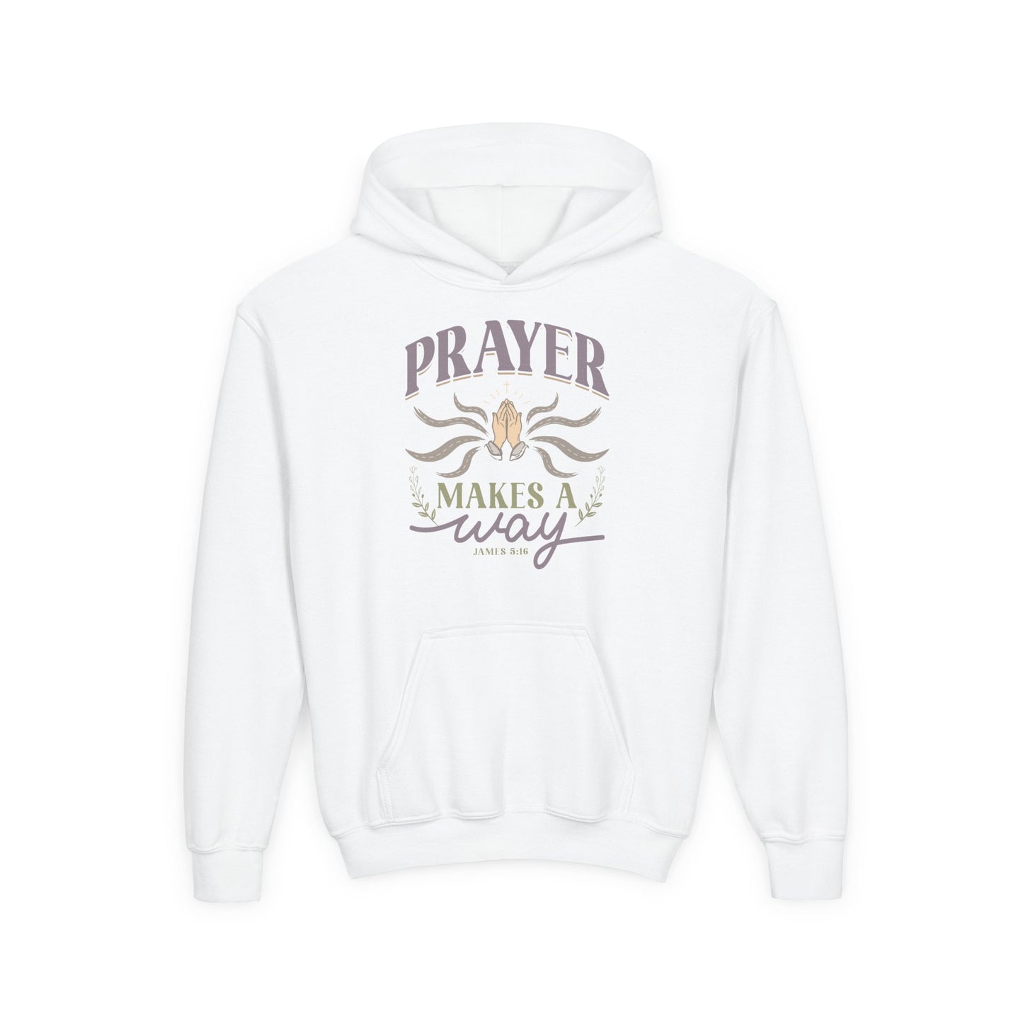 Prayer Makes a Way Youth Hoodie