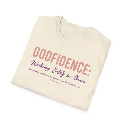 Godfidence: Walking Boldly in Grace Tee