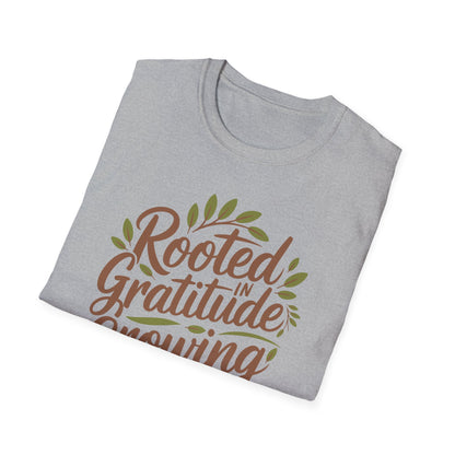 Rooted in Gratitude, Growing in Faith Tee