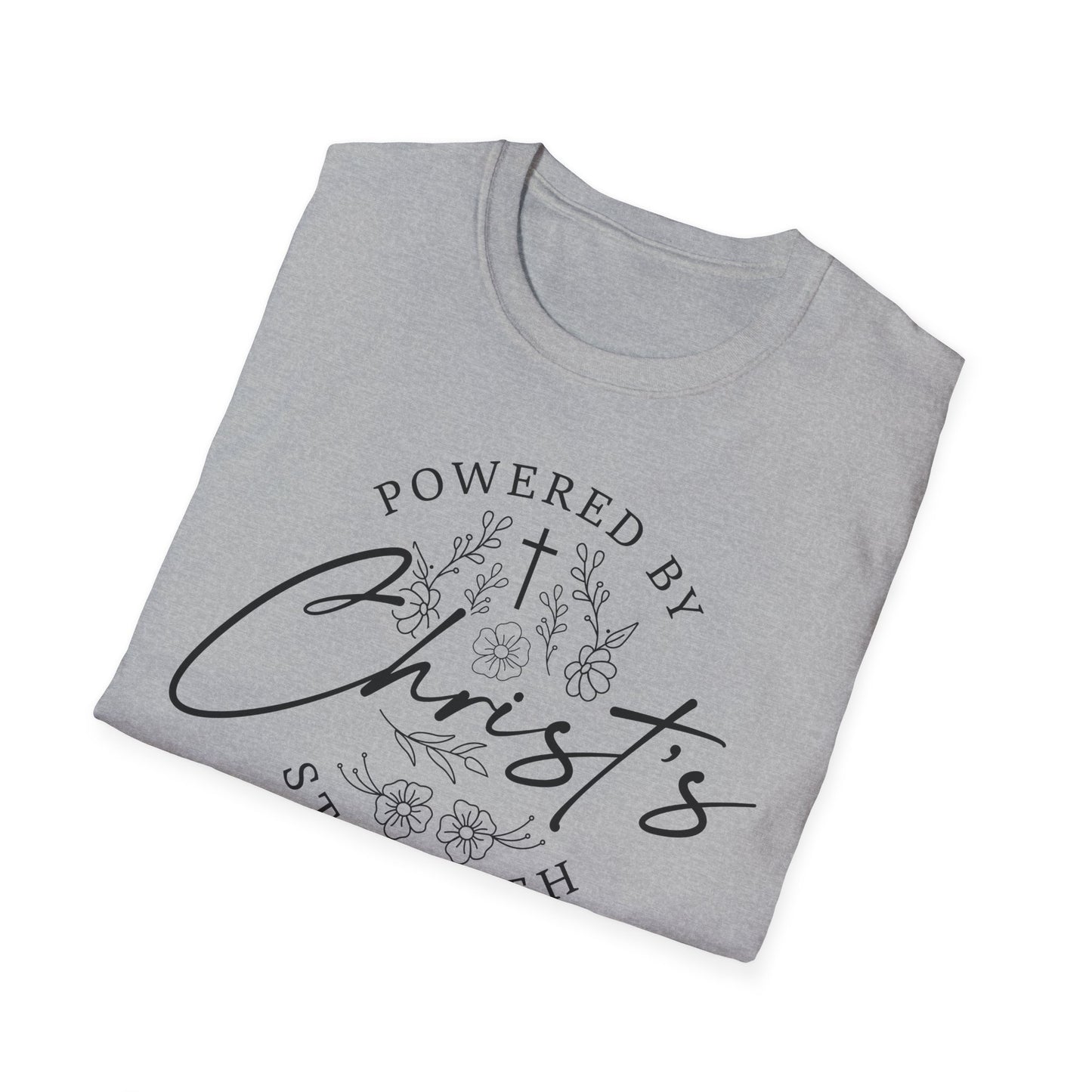 Powered by Christ’s Strength Tee