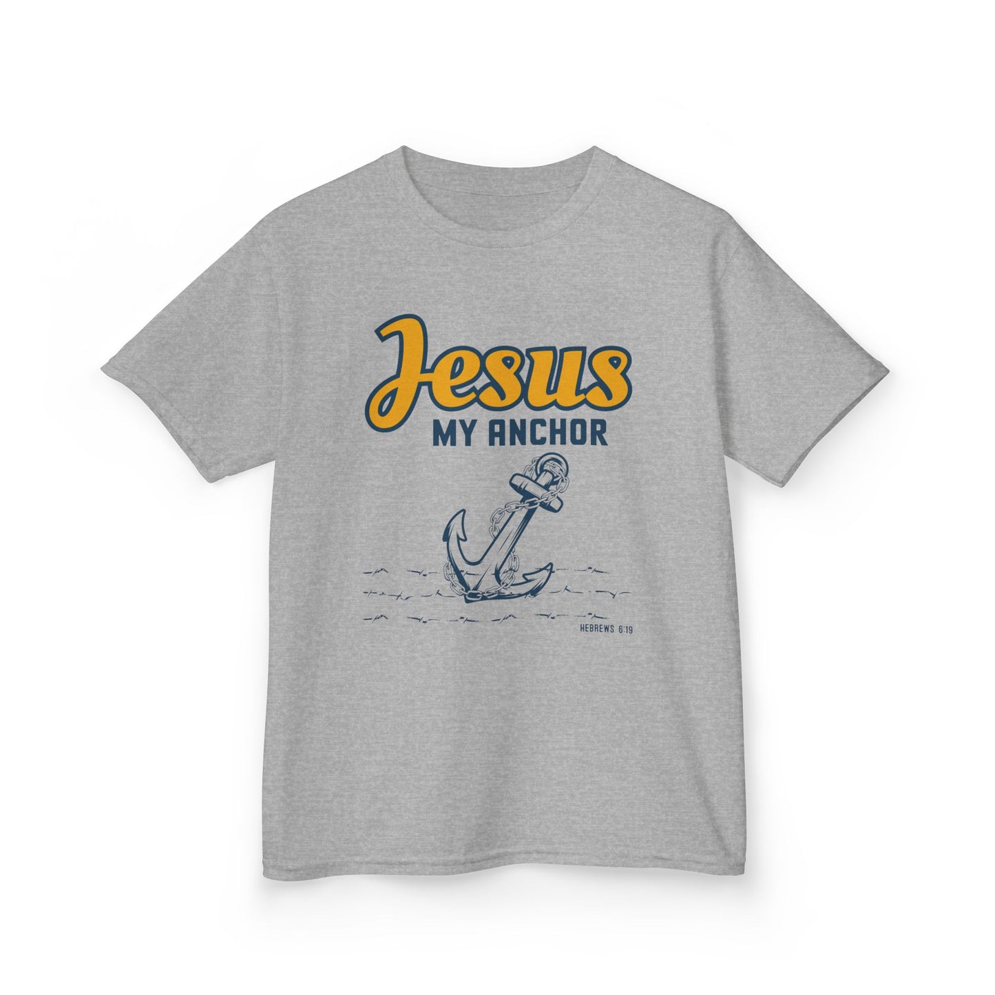 Jesus My Anchor Kids Tee