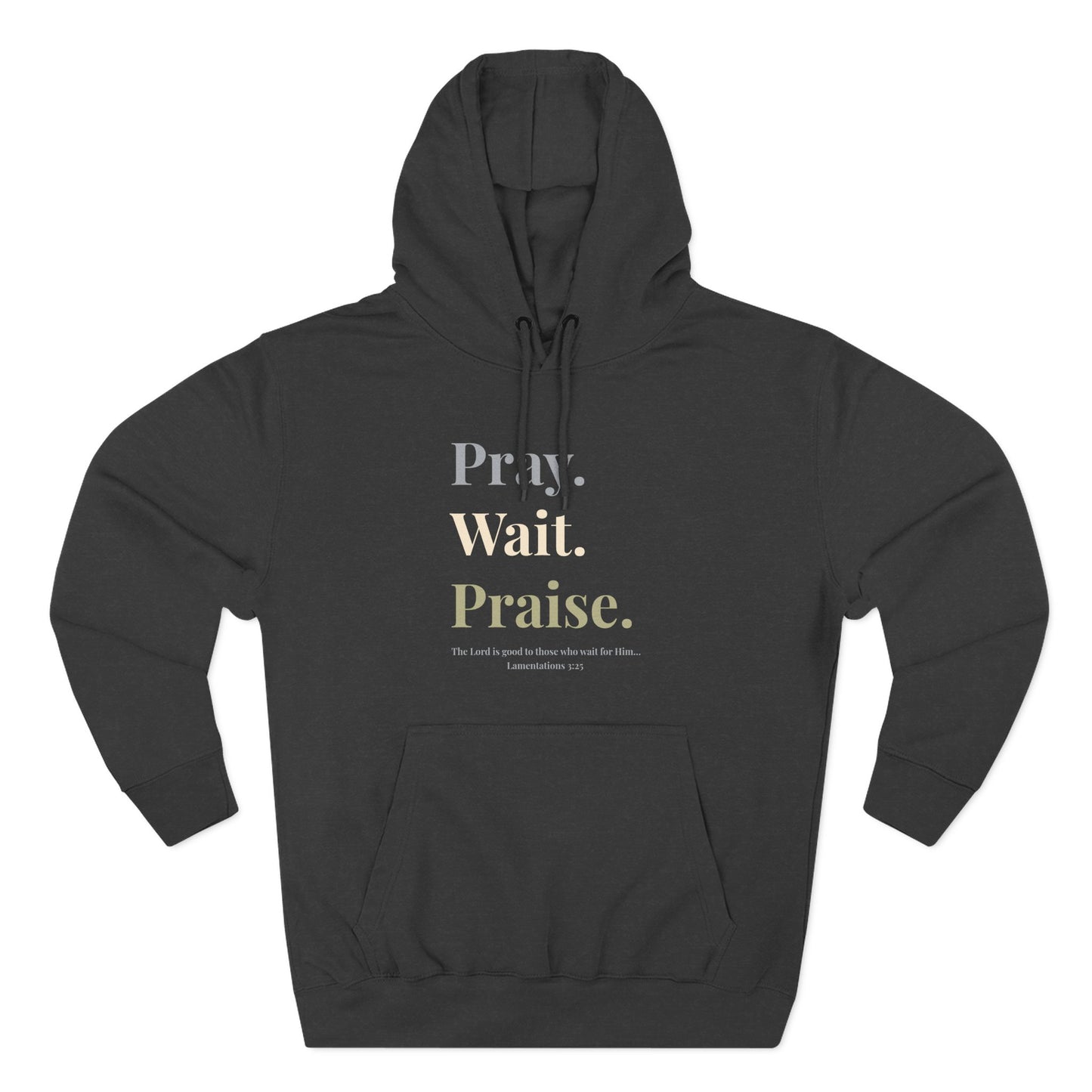 Pray. Wait. Praise Hoodie