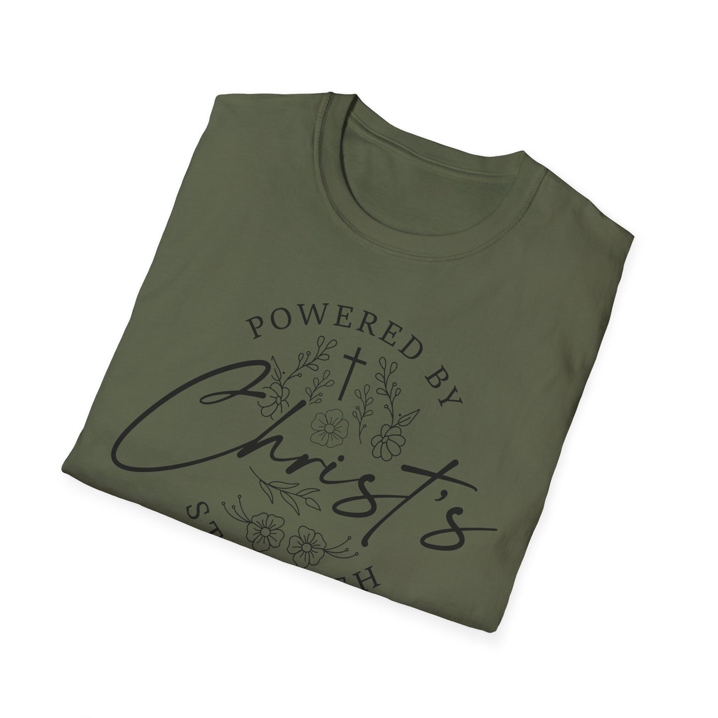 Powered by Christ’s Strength Tee
