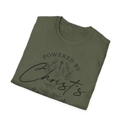 Powered by Christ’s Strength Tee
