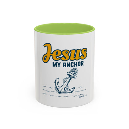 Jesus My Anchor Coffee Mug
