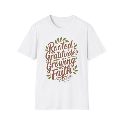 Rooted in Gratitude, Growing in Faith Tee