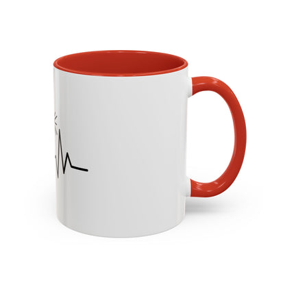 Heartbeat of the Cross Coffee Mug