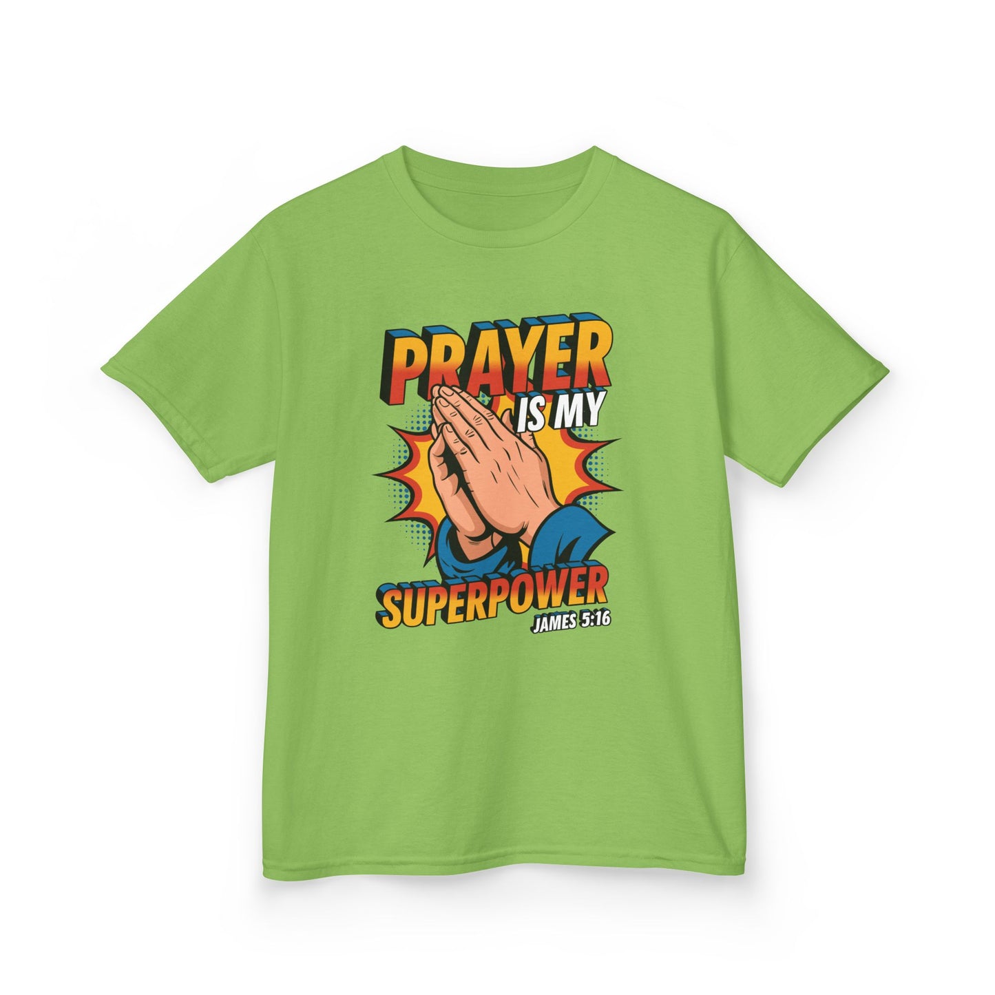 Prayer is My Superpower Kids Tee