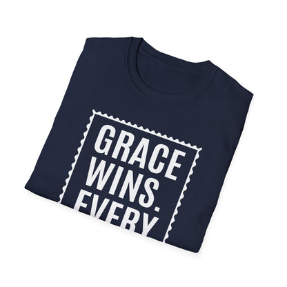 Grace Wins. Every Time Tee
