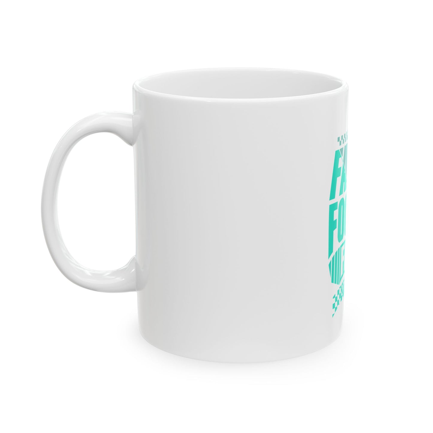Faith. Focus. Finish Ceramic Mug