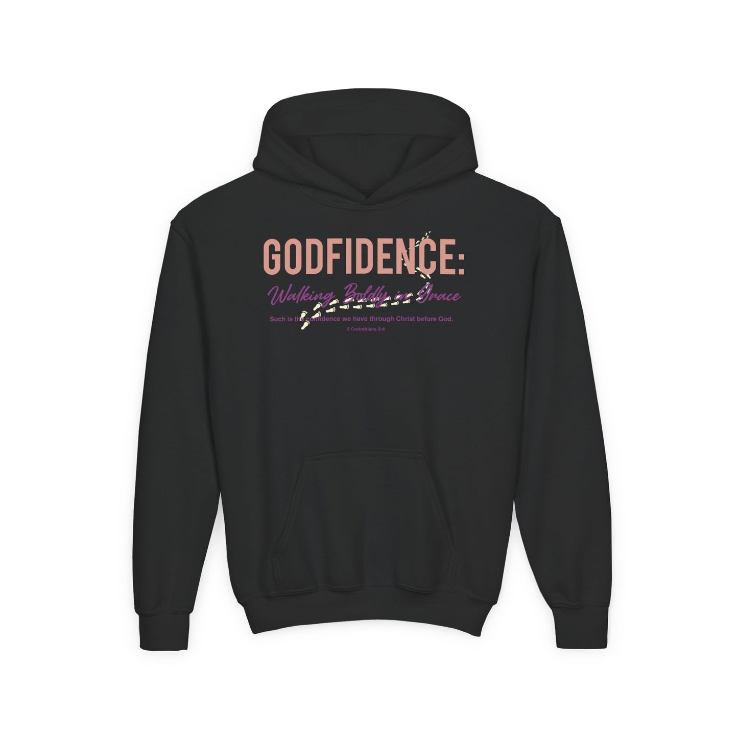 Godfidence: Walking Boldly in Grace Youth Hoodie
