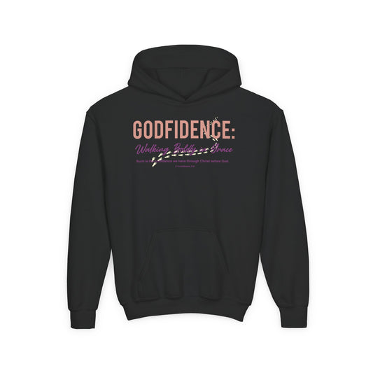 Godfidence: Walking Boldly in Grace Youth Hoodie