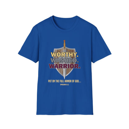 Worthy. Washed. Warrior Tee