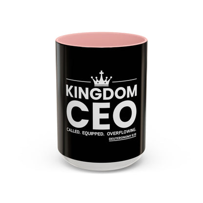 Kingdom CEO™ - Called. Equipped. Overflowing Coffee Mug
