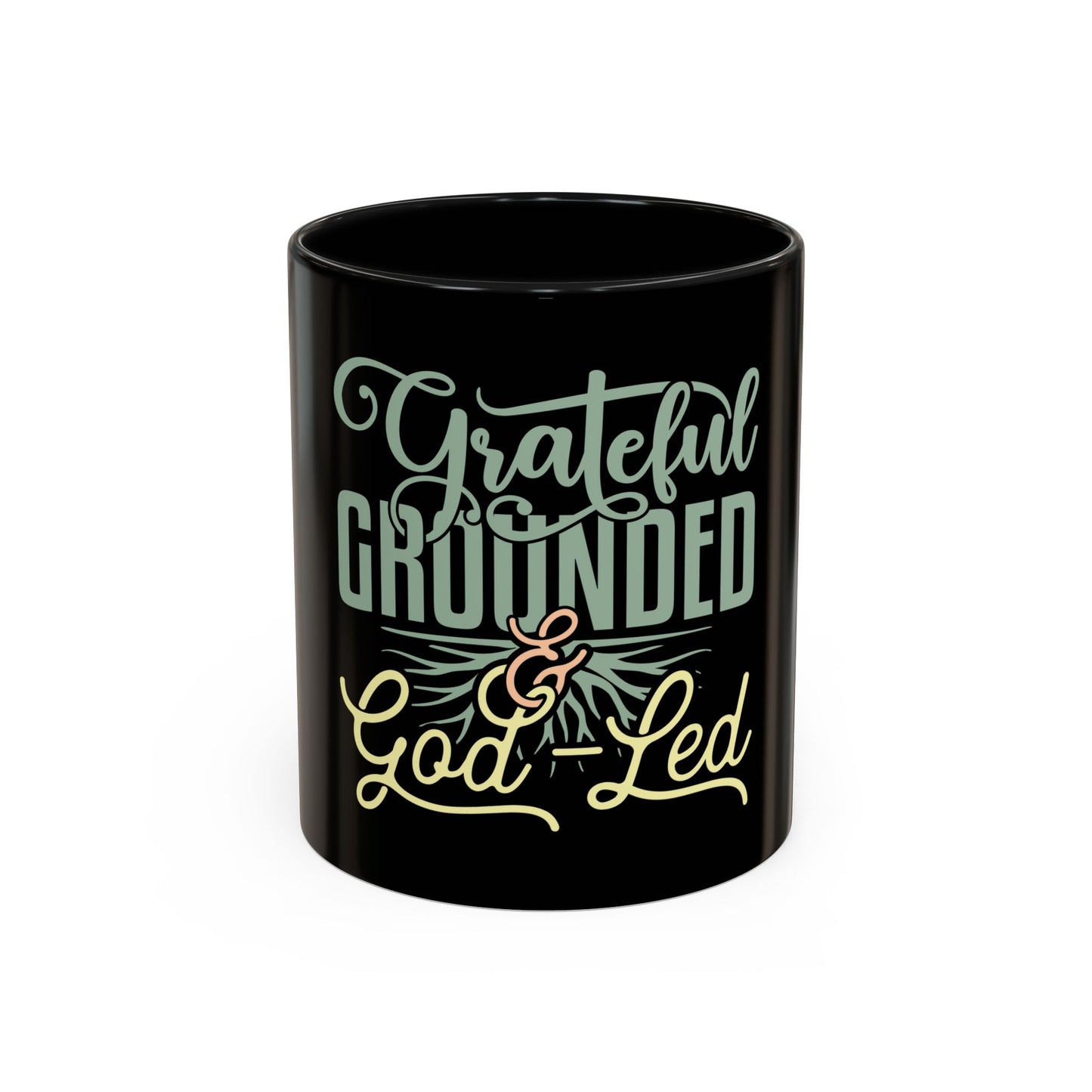 Grateful, Grounded, & God-Led Coffee Mug
