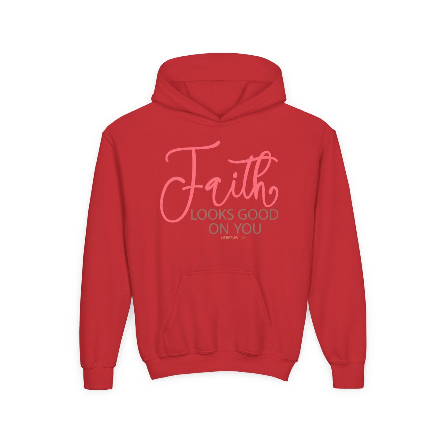 Faith Looks Good on You Youth Hoodie