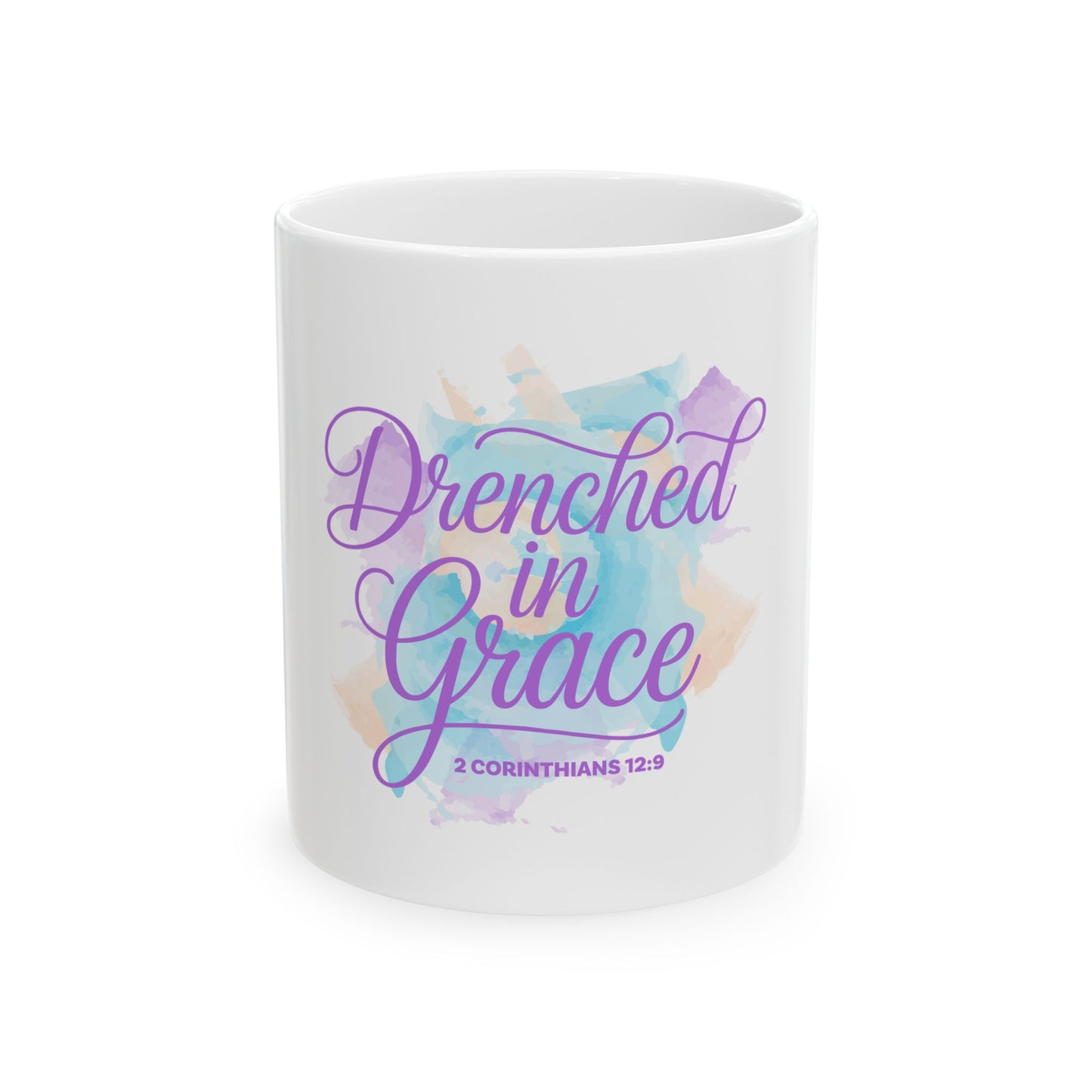 Drenched in Grace Ceramic Mug