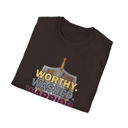 Worthy. Washed. Warrior Tee