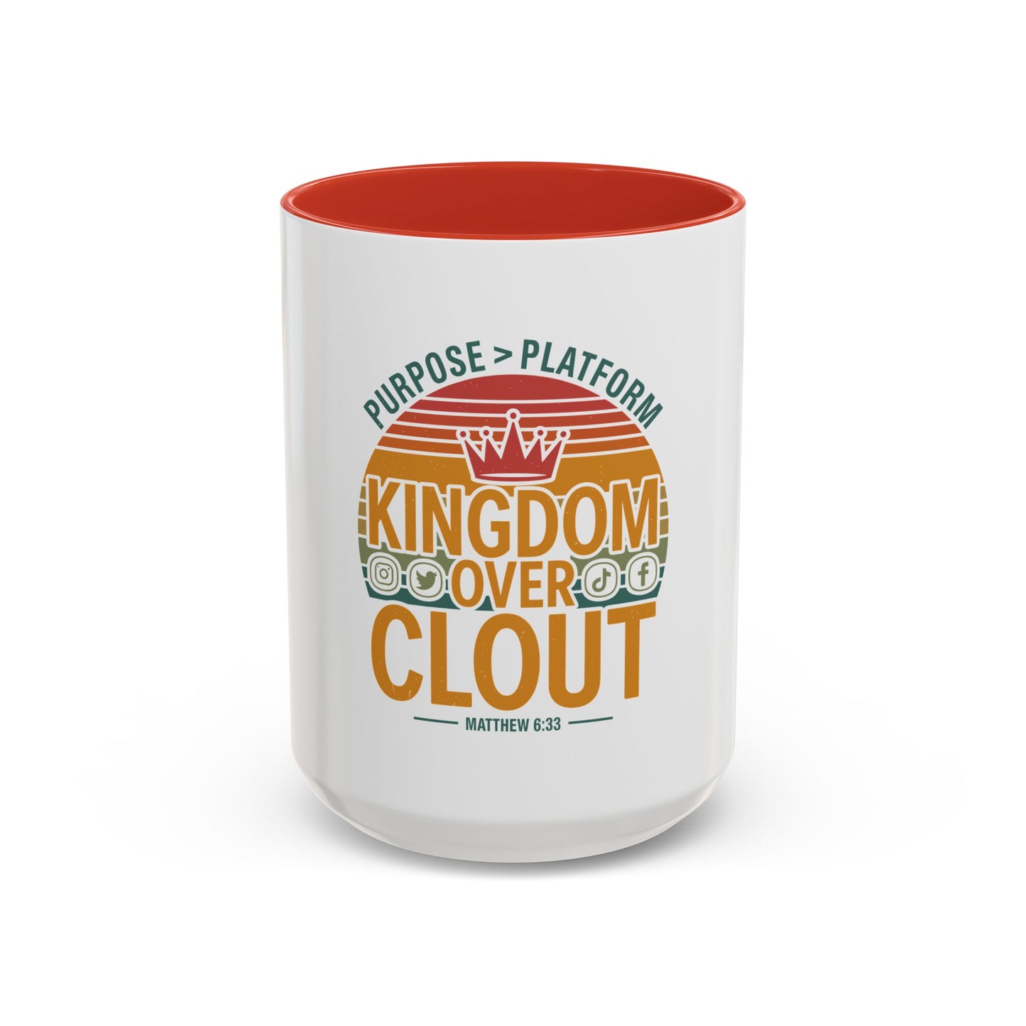 Kingdom Over Clout Coffee Mug