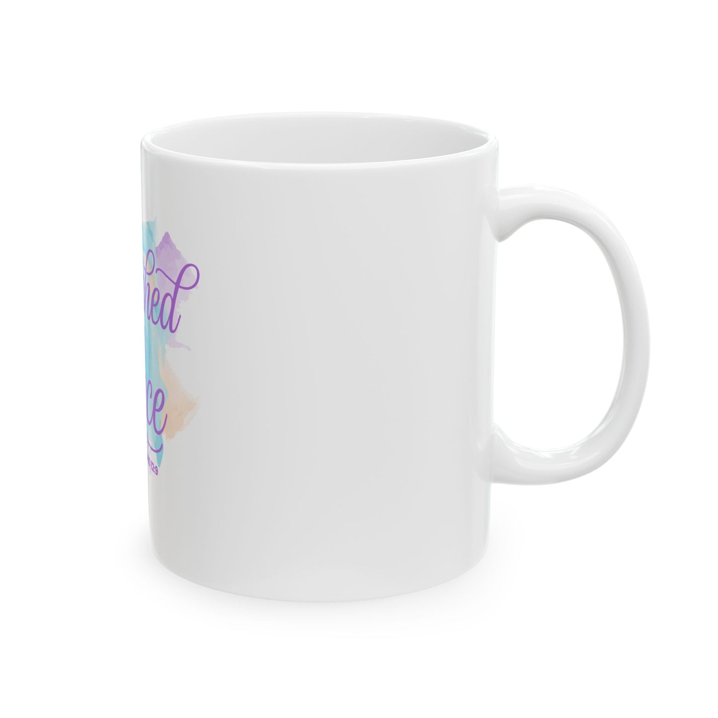 Drenched in Grace Ceramic Mug