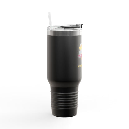 Worthy. Washed. Warrior Travel Mug