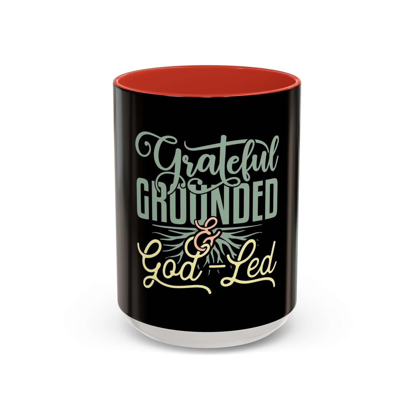 Grateful, Grounded, & God-Led Coffee Mug