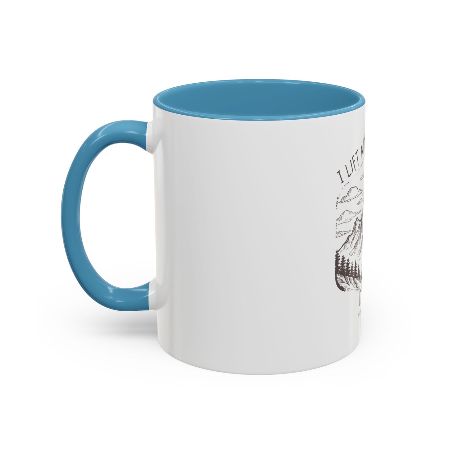 I lift my eyes to the hills Coffee Mug