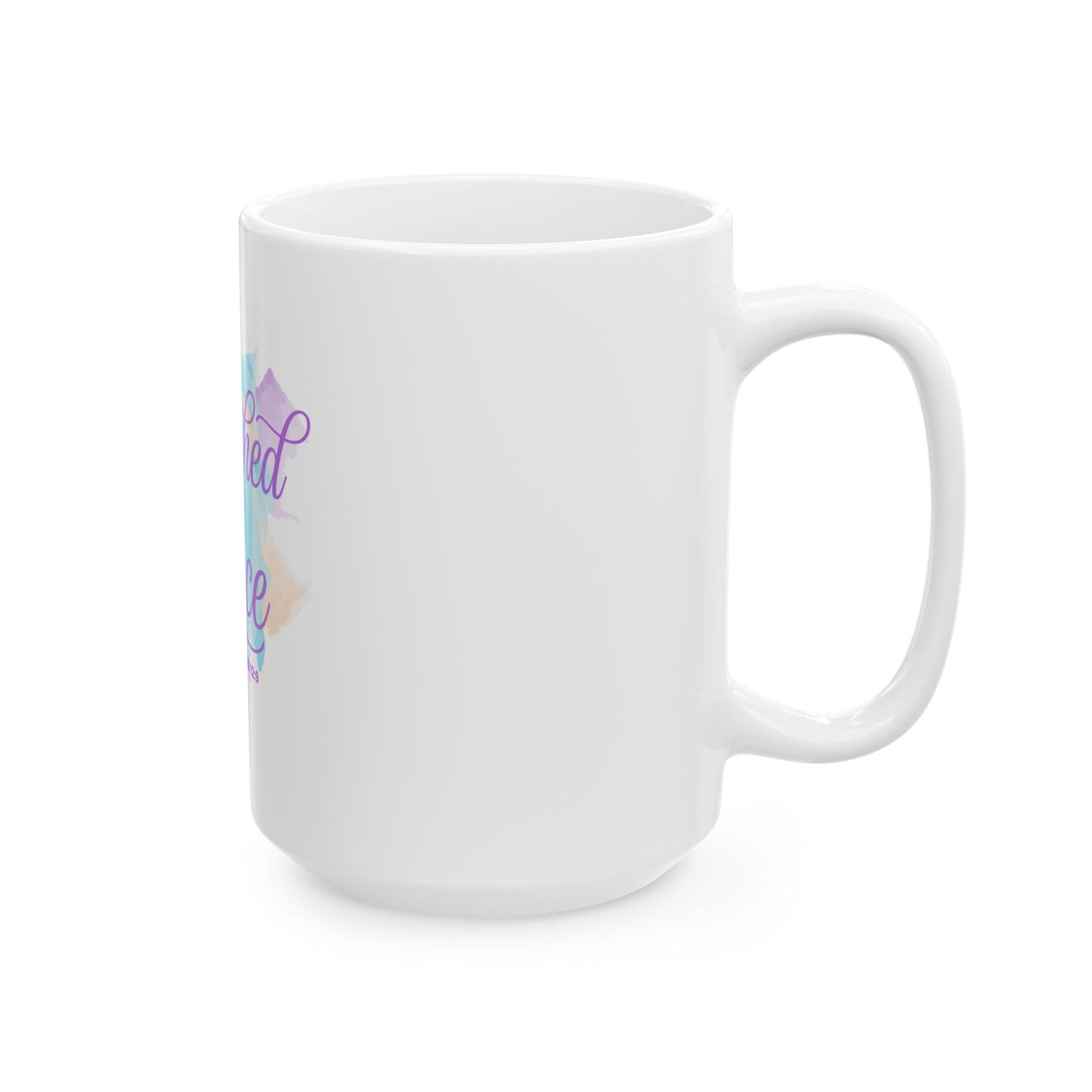 Drenched in Grace Ceramic Mug