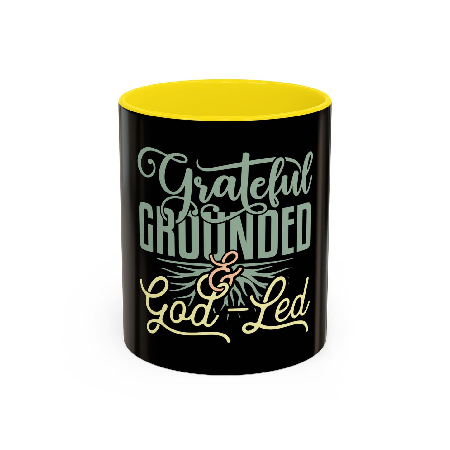 Grateful, Grounded, & God-Led Coffee Mug