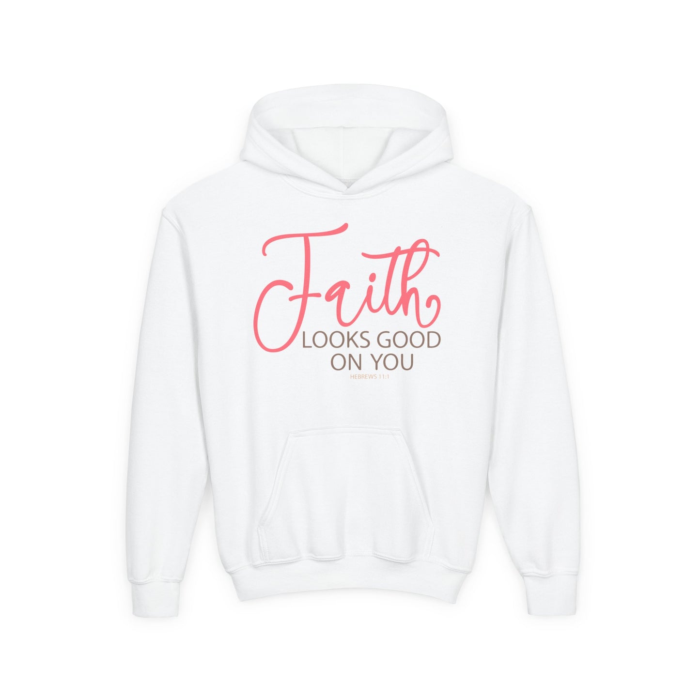 Faith Looks Good on You Youth Hoodie