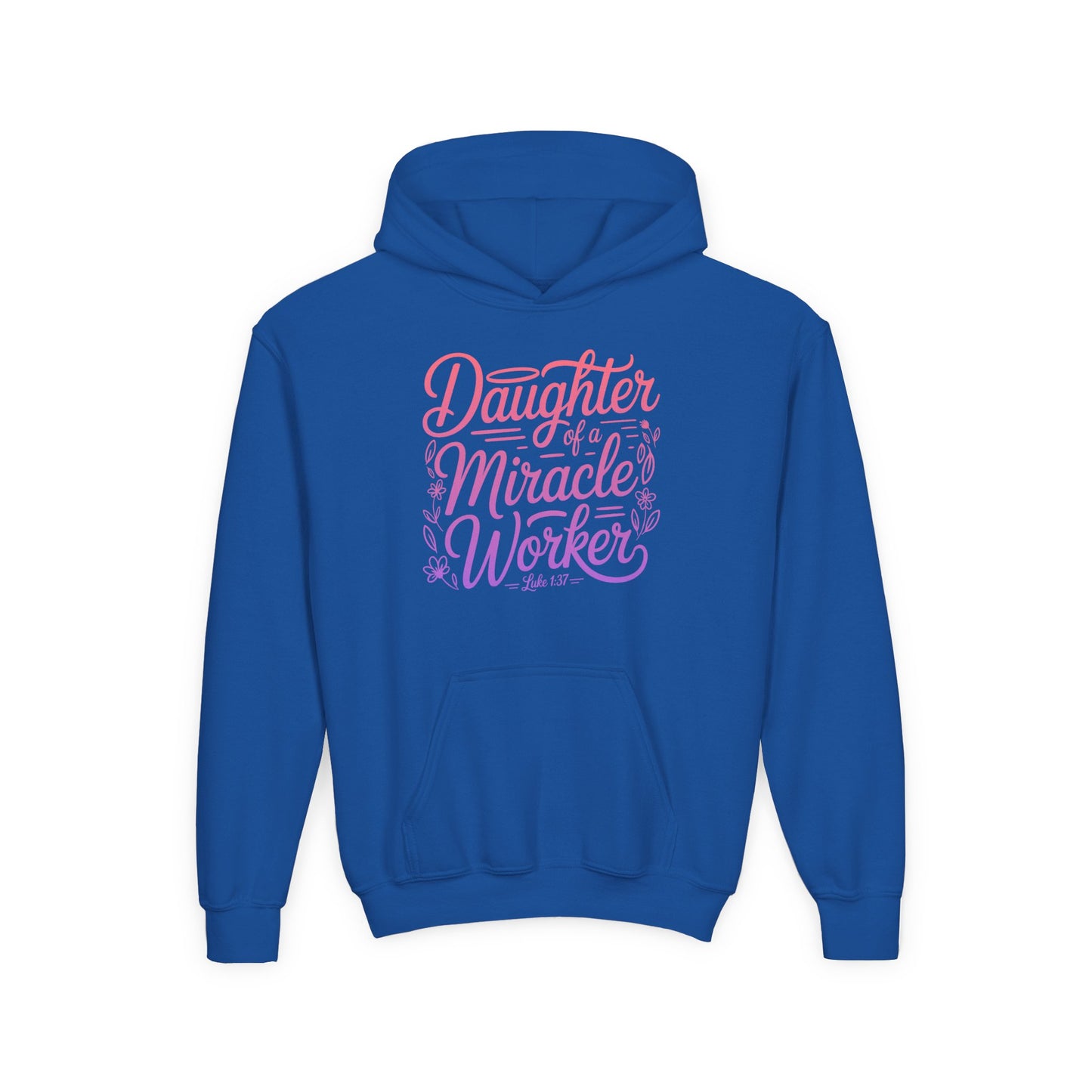 Daughter of a Miracle Worker Youth Hoodie