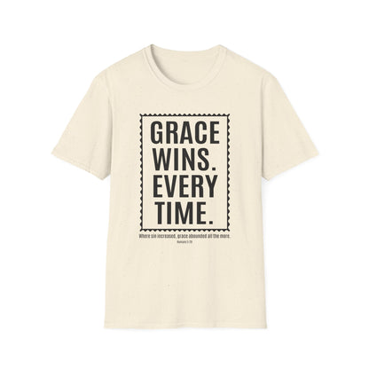 Grace Wins. Every Time Tee