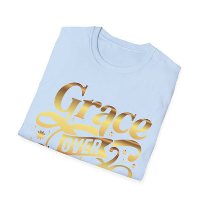 Grace Over Grind. I move by Favor Tee
