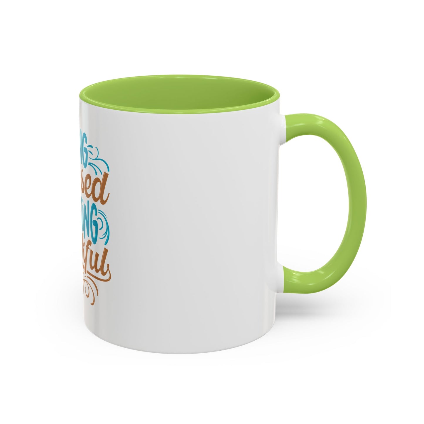 Living Blessed, Speaking Thankful Coffee Mug