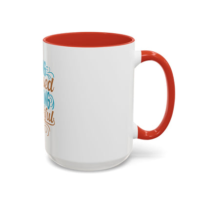 Living Blessed, Speaking Thankful Coffee Mug