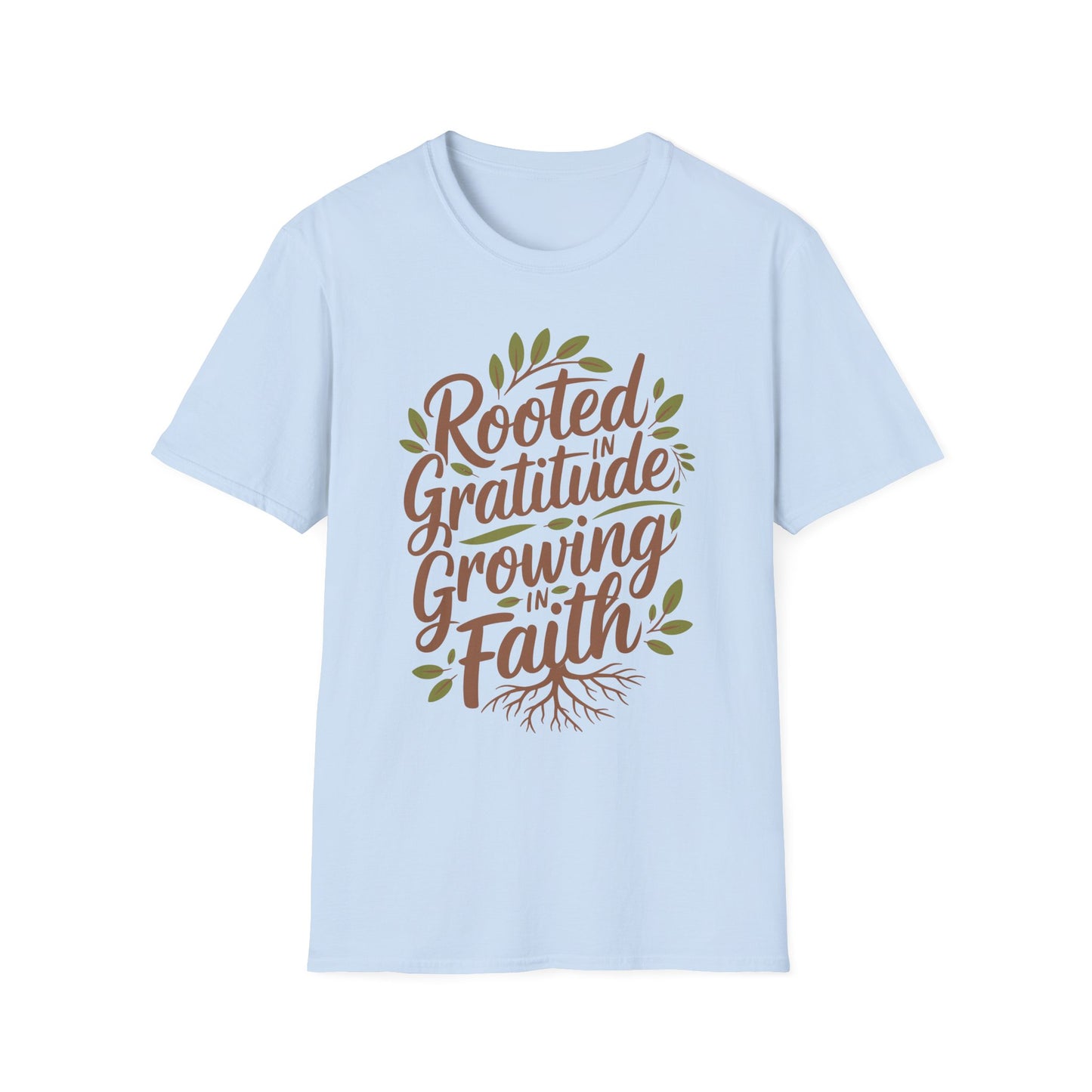 Rooted in Gratitude, Growing in Faith Tee