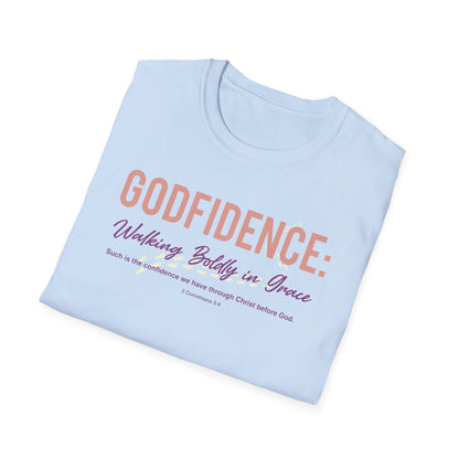 Godfidence: Walking Boldly in Grace Tee