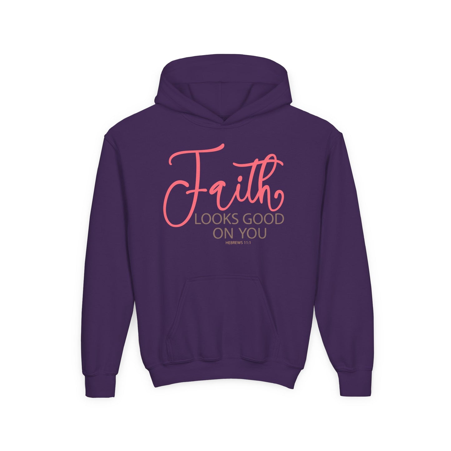 Faith Looks Good on You Youth Hoodie