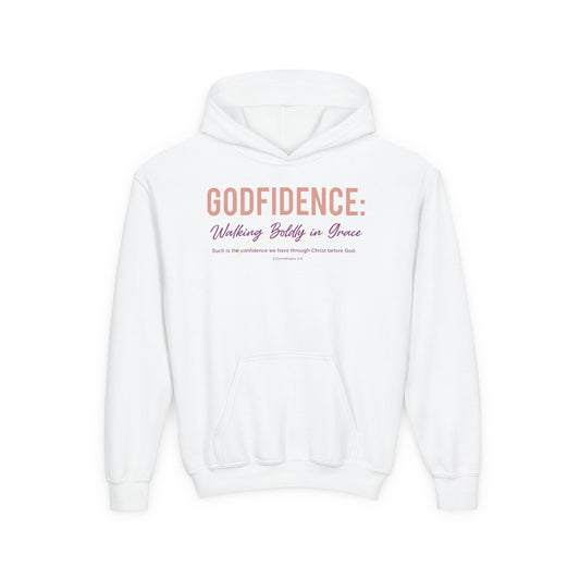 Godfidence: Walking Boldly in Grace Youth Hoodie