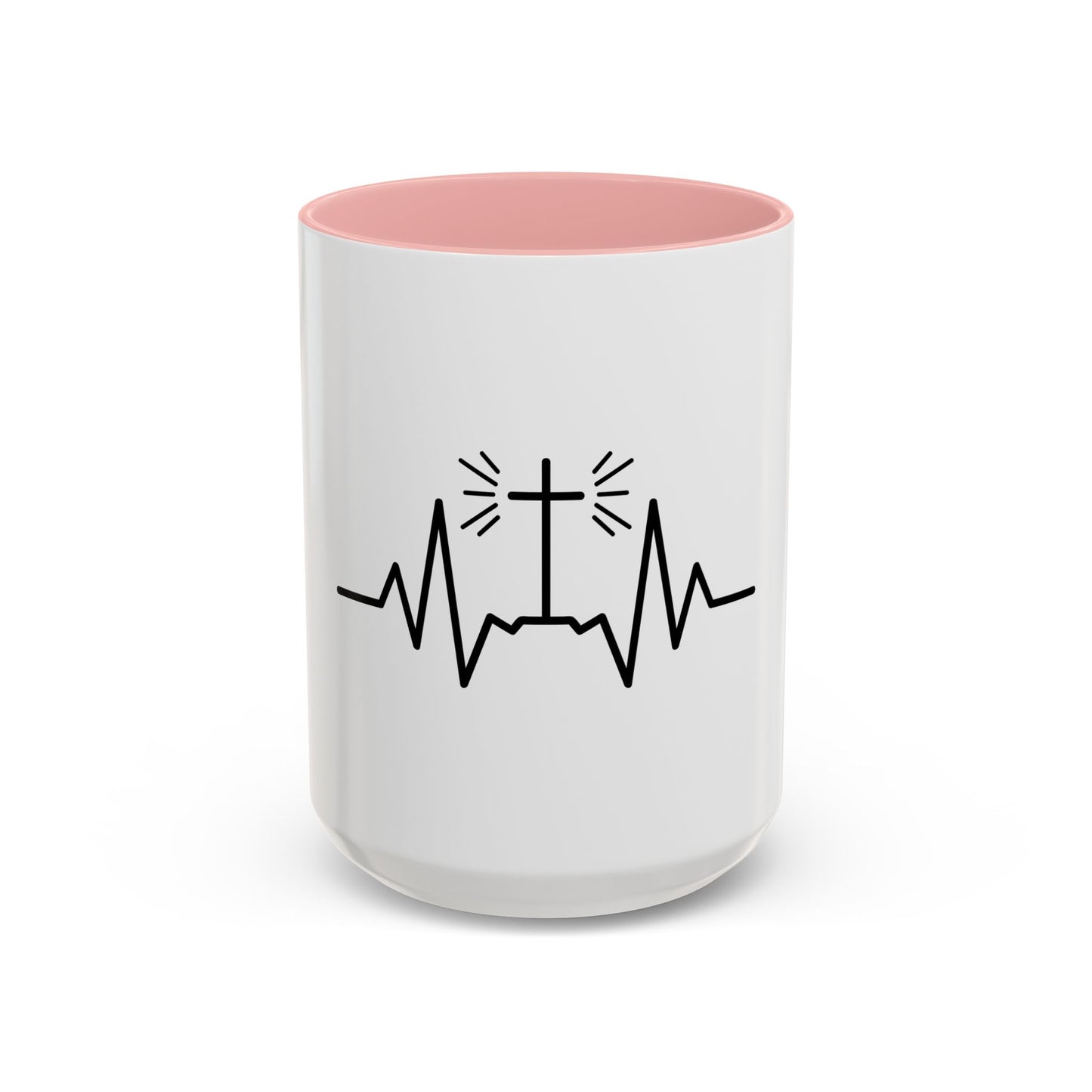 Heartbeat of the Cross Coffee Mug