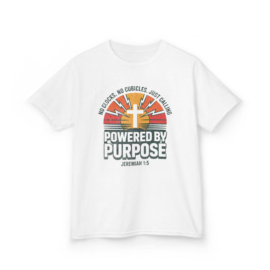 Powered by Purpose Kids Tee